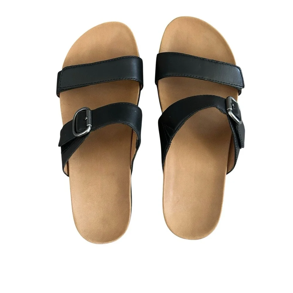 Dansko Sandals Women's Justine Calf Black Size 6.5-7/37 Comfort‎ Adjustable